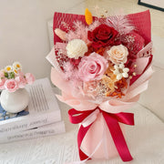 Valentine's Day gift heart-shaped single bouquet high-end | DreamGarden SG
